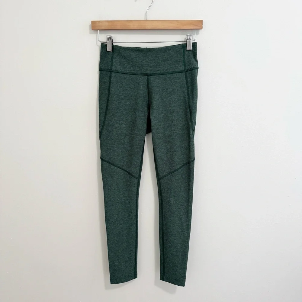 Outdoor Voices Green 7/8 Leggings